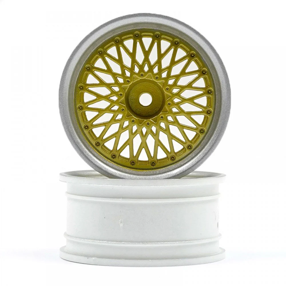 HPI BBS RS wheels Silver/Gold 26mm (6mm offset) 2pcs 120266