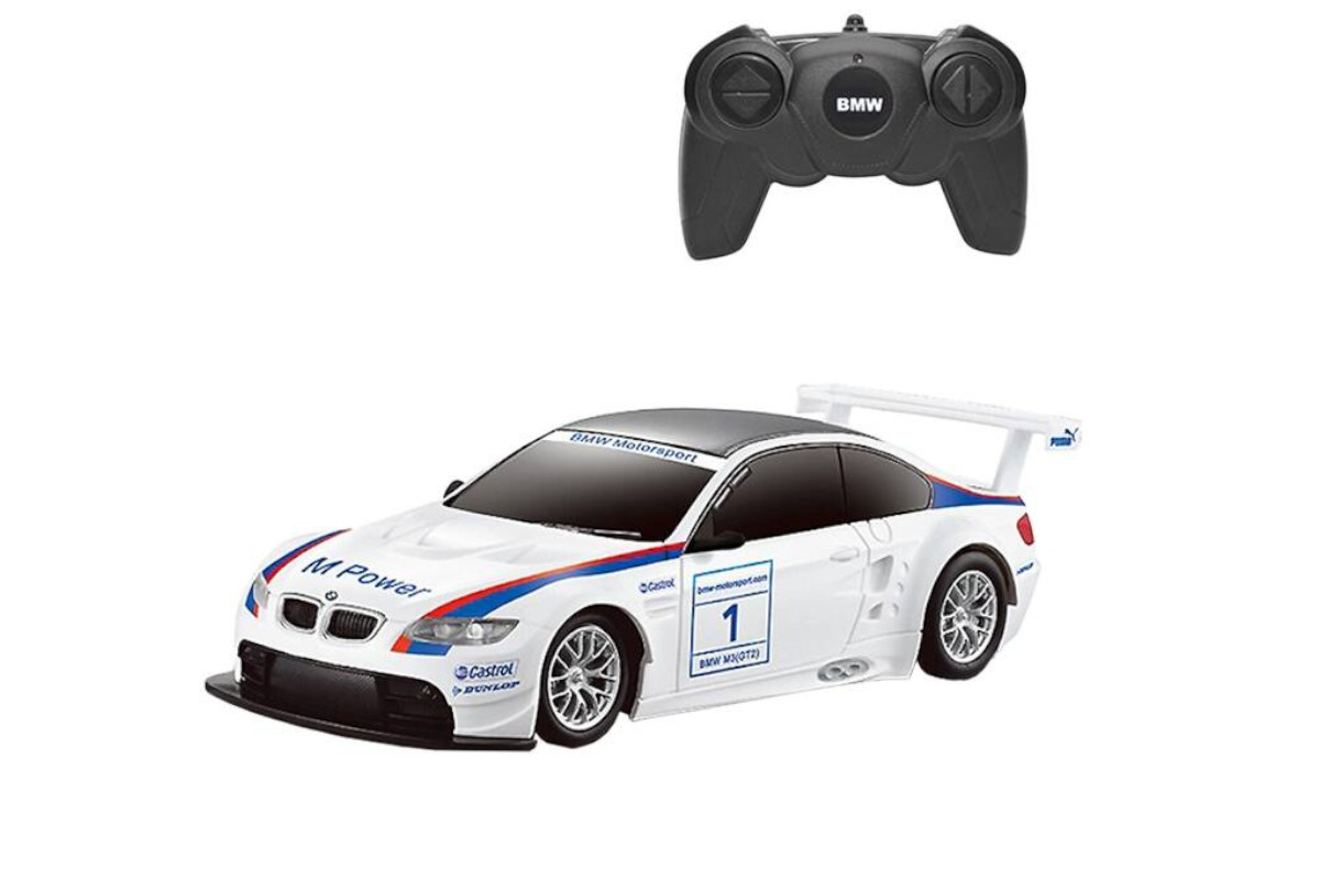 RASTAR R/C 1:24 BMW M3 remote control RC car (white)