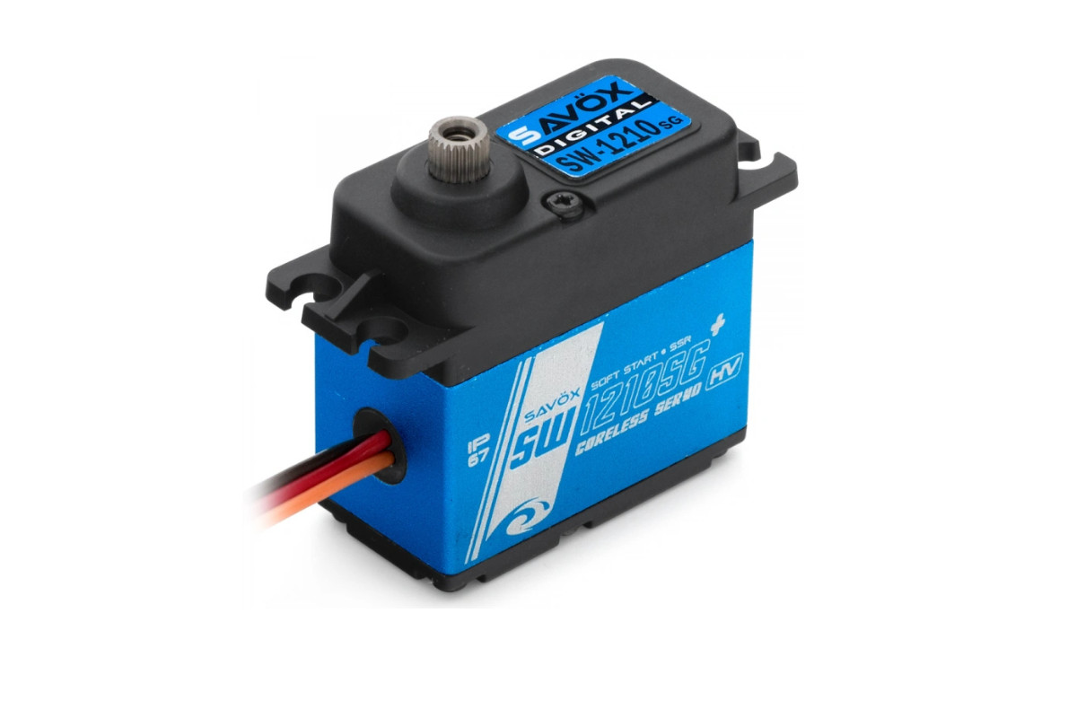 SAVOX SW-1210SG Plus Servo 32Kg 0,13s HV Alu Coreless Steel Gear WP