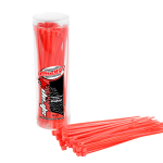Team Corally Strap-it Cable Tie Raps - Red - 2.5x100mm - 50 pcs