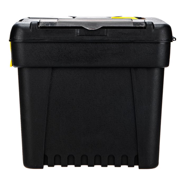 DELI Plastic Tool Box Deli Tools EDL432417, 15'' (yellow) - Image 4