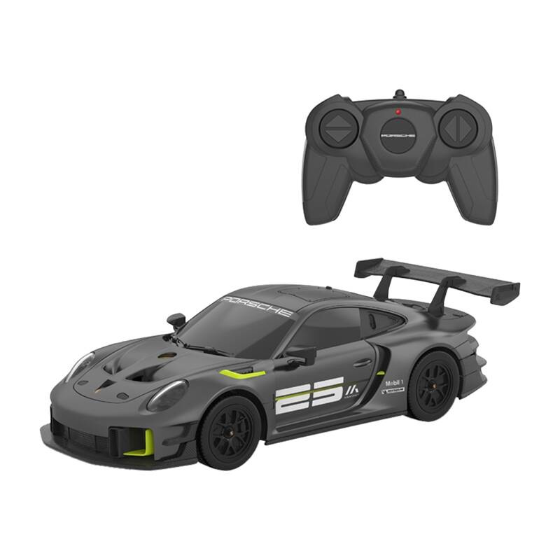 RASTAR R/C 1:24 Porsche 911 GT2 RS Clubsport 25 RC Car Grey - Image 2