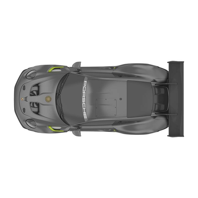 RASTAR R/C 1:24 Porsche 911 GT2 RS Clubsport 25 RC Car Grey - Image 7