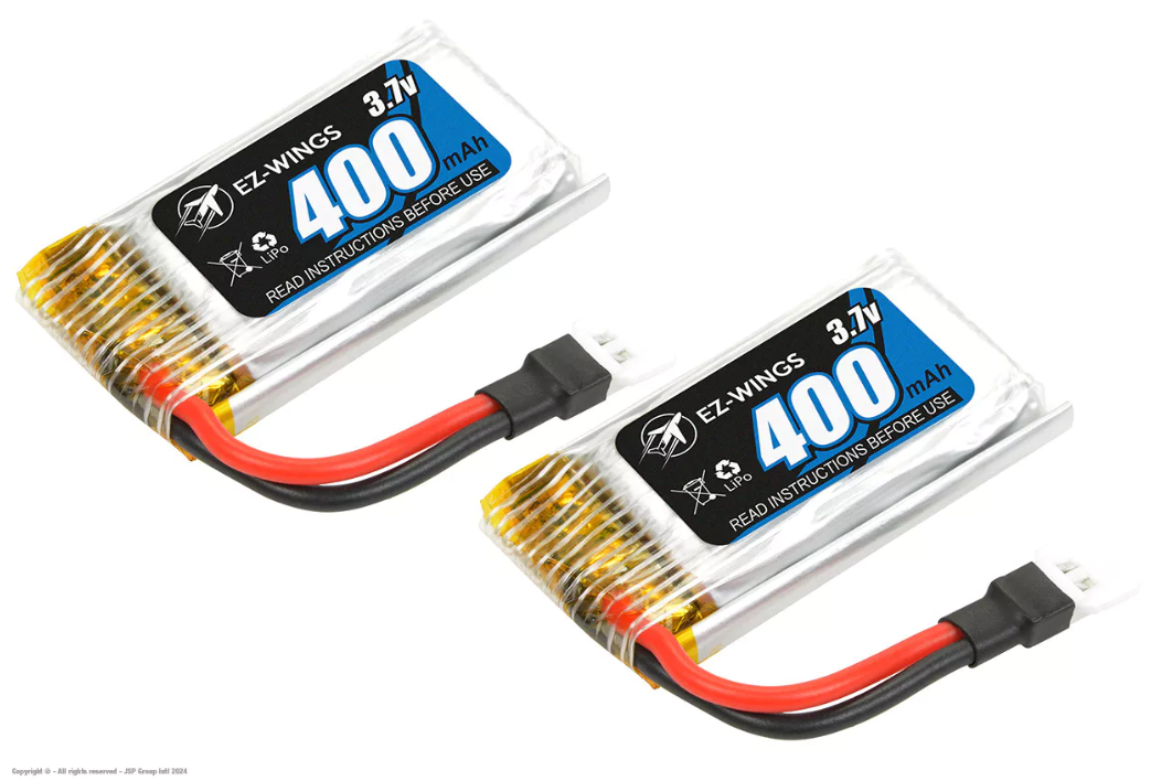EZ-Wings Mini AT-6 Texan Yellow RTF 450mm 1+1 Li-Po Battery - USB Charger - Image 10