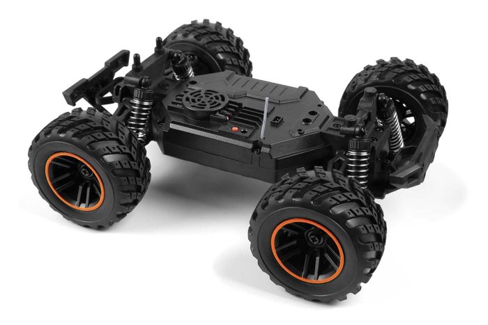 Blackzon Spryte MT 1/20 4WD Electric Monster Truck - Orange 540303 - Image 6