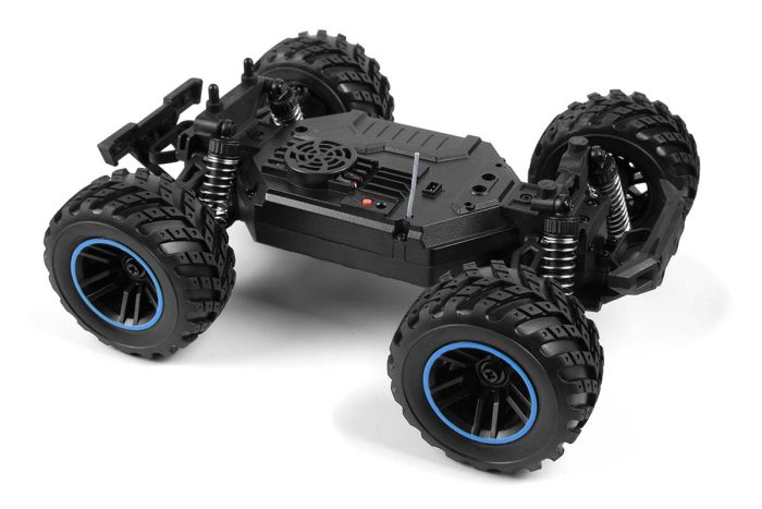 Blackzon Spryte MT 1/20 4WD Electric Monster Truck - Blue 540301 - Image 6