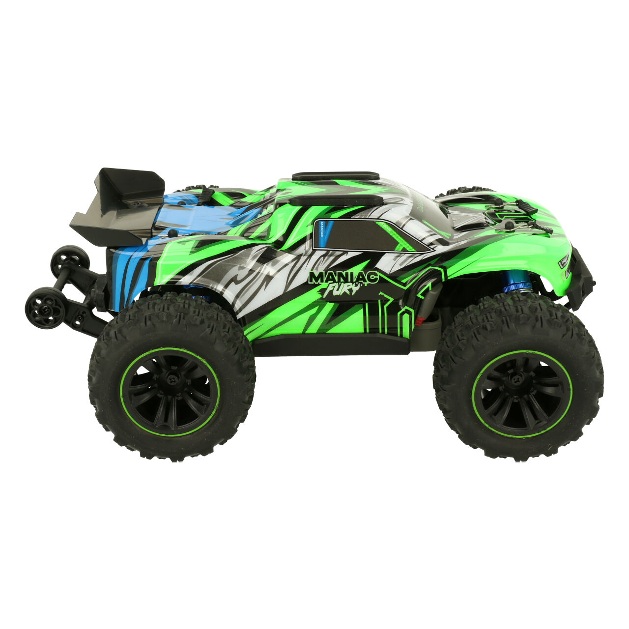 MANIAC Hyper GO Fury Brushed Truggy 1/16 4WD GREEN MA10003 - Image 4