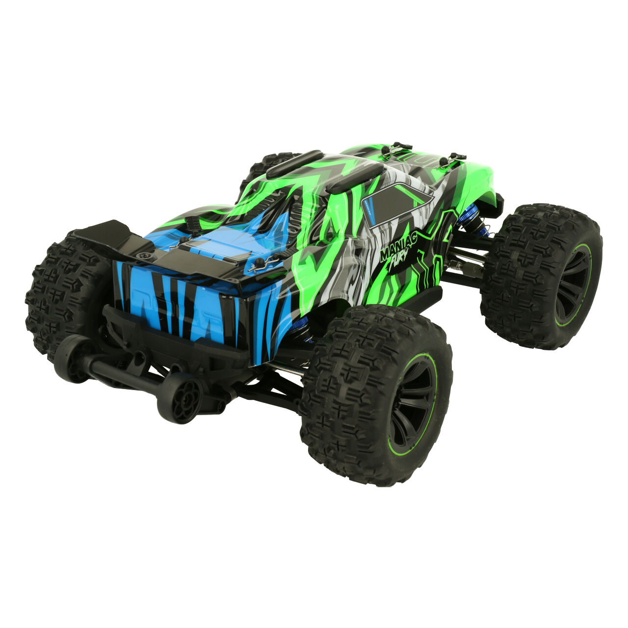MANIAC Hyper GO Fury Brushed Truggy 1/16 4WD GREEN MA10003 - Image 2