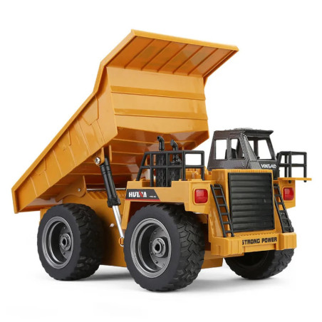 HUINA 1534 1/18TH 2.4G 9CH RC DUMP TRUCK w/DIE CAST CAB - Image 2