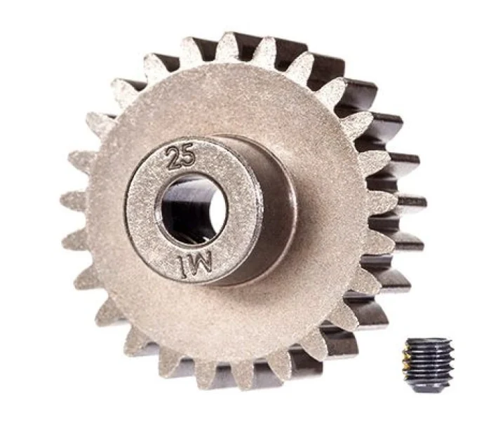 TRAXXAS Pinion Gear 25T 1.0M for 5mm Shaft (Only with Steel Spur Gear) 6492X
