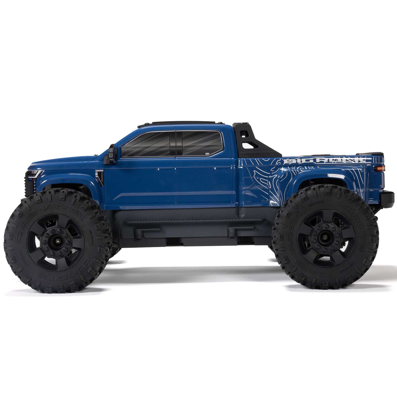 ARRMA 1/10 BIG ROCK 223S DSC 4X4 RTR Brushless Monster Truck, Blue (without battery - charger) - Image 9