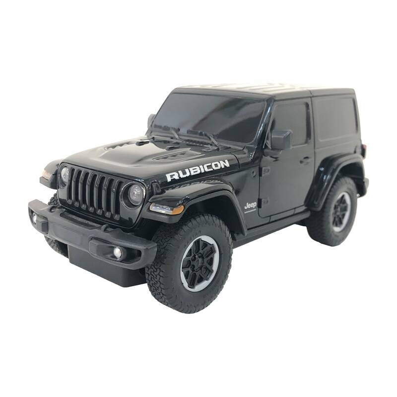 RASTAR R/C 1:24 JEEP Wrangler JL RC CAR BLACK