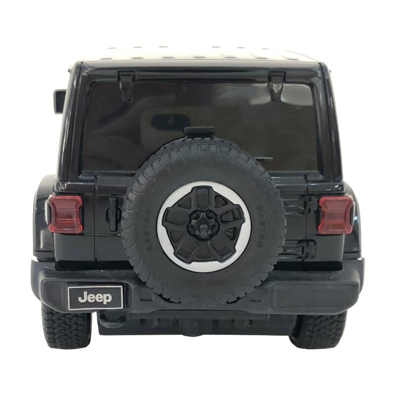 RASTAR R/C 1:24 JEEP Wrangler JL RC CAR BLACK - Image 3