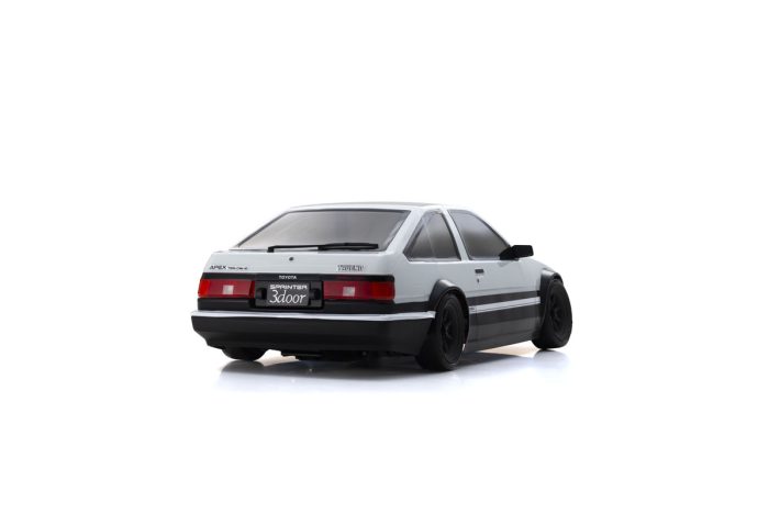 KYOSHO FAZER D2 TOYOTA SPRINTER TRUENO AE86 WHITE 1:10 DRIFT READYSET (WITHOUT BATTERY - CHARGER) - Image 14