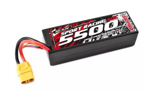 Team Corally Sport Racing 60C 5500Mah 3S - 11,1V - XT-90 - Hard Case C-49135-X