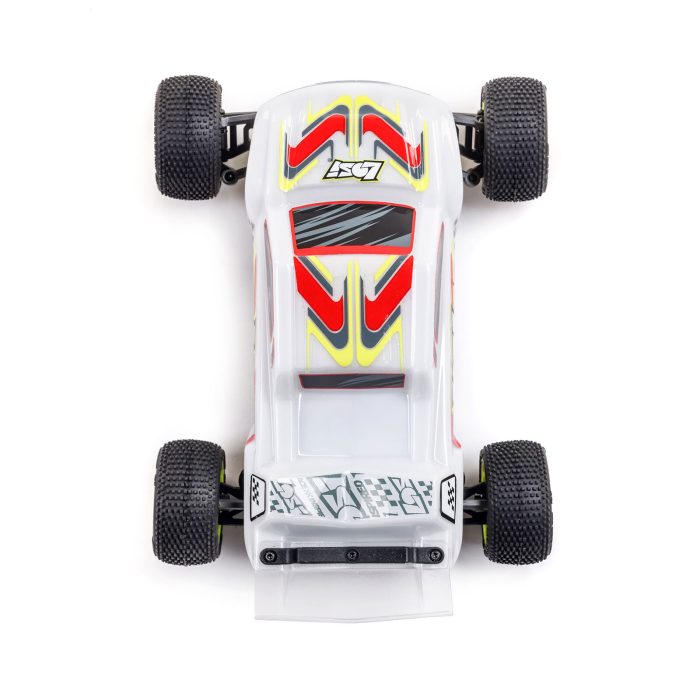LOSI 1/28 Micro-T 2S 2WD RTR Stadium Truck (Battery & Charger Included), White LOS-1392T1 - Image 11