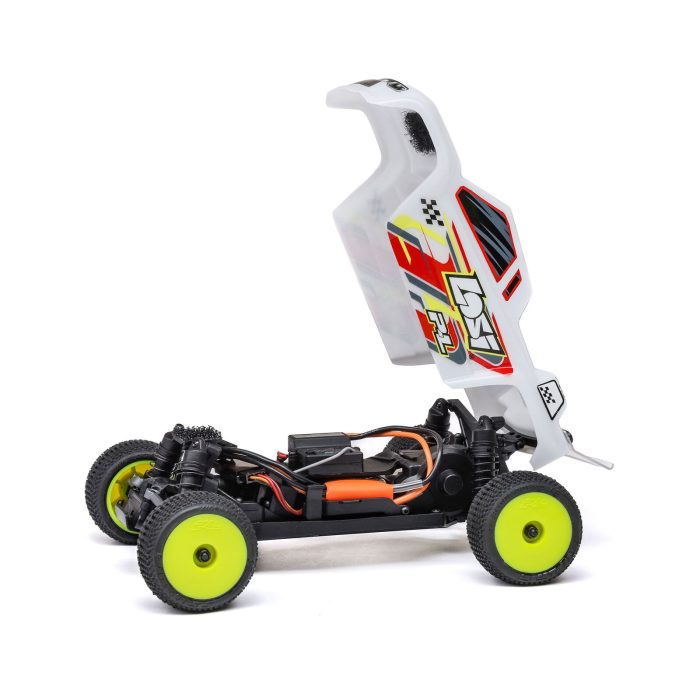 LOSI 1/28 Micro-T 2S 2WD RTR Stadium Truck (Battery & Charger Included), White LOS-1392T1 - Image 12