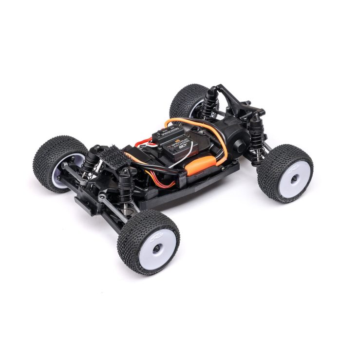 LOSI 1/28 Micro-T 2S 2WD RTR Stadium Truck (Battery & Charger Included), Silver - Image 14