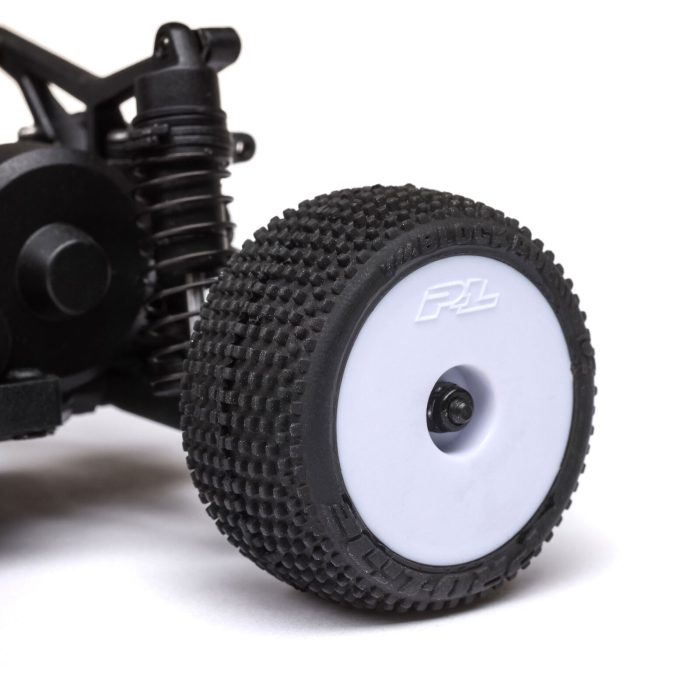 LOSI 1/28 Micro-T 2S 2WD RTR Stadium Truck (Battery & Charger Included), Silver - Image 13
