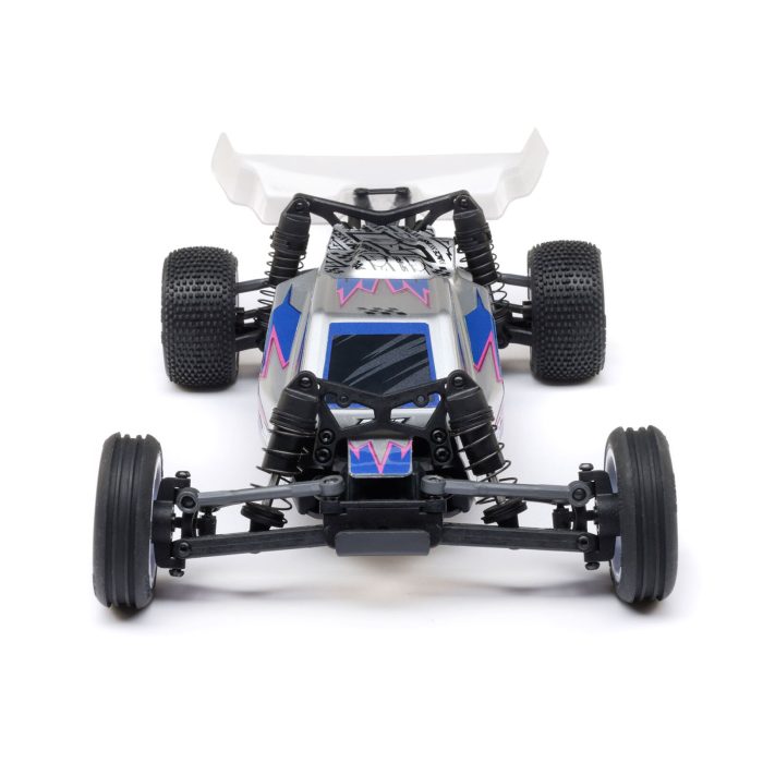 LOSI 1/24 Micro-B 2S 2WD RTR Race Buggy (Battery & Charger Included), Silver LOS00007T2 - Image 14
