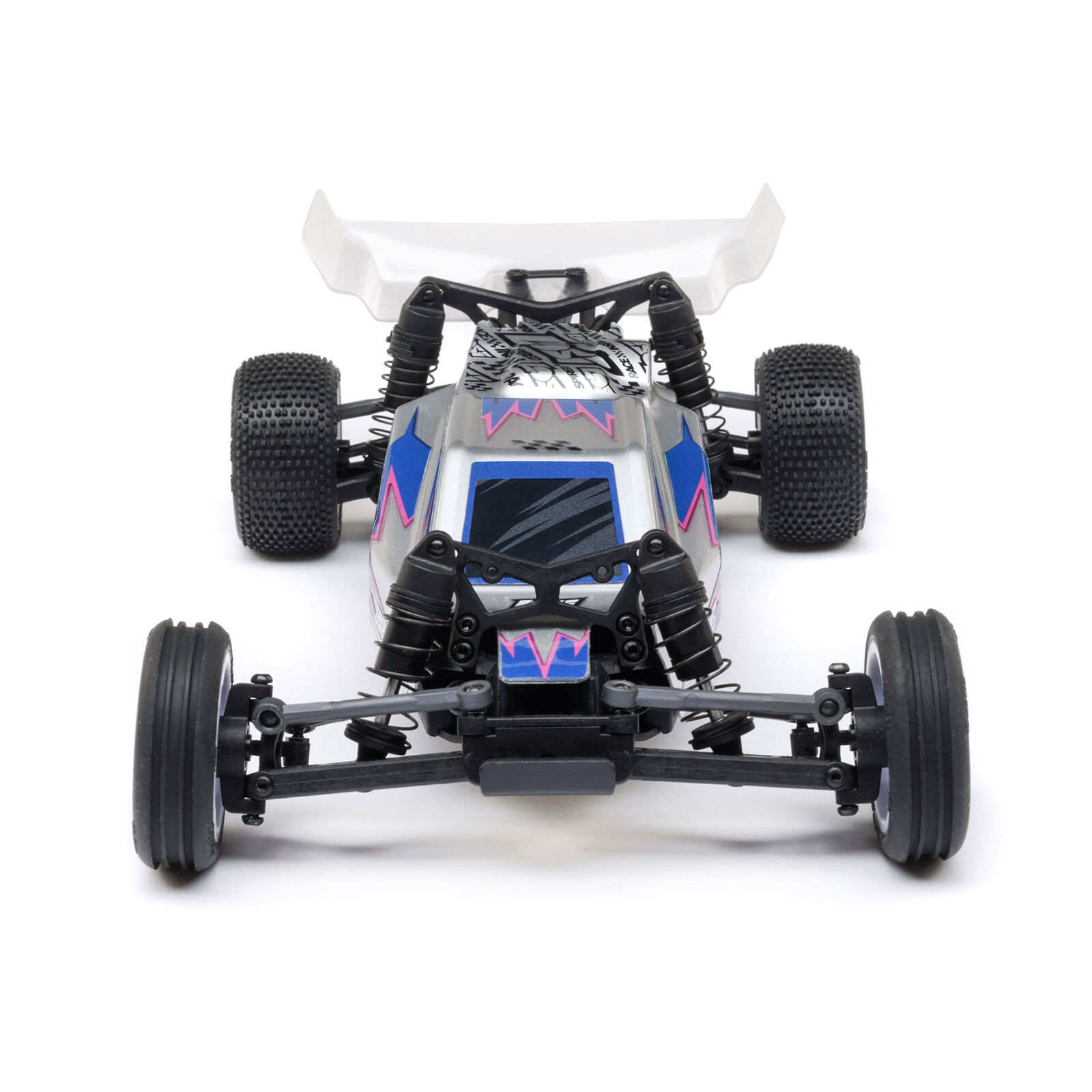 LOSI 1/24 Micro-B 2S 2WD RTR Race Buggy (Battery & Charger Included), Silver LOS00007T2 - Image 14