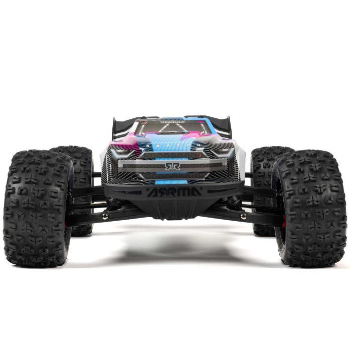 ARRMA 1/8 KRATON 6S 4X4 RTR Brushless Speed Truck, Blue/Pink (without Battery - Charger) - Image 5