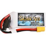 Gens ace G-Tech Soaring 1000mAh 7.4V 30C 2S1P Lipo Battery Pack with XT60 Plug