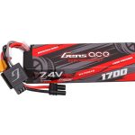 Gens ace G-tech 1700mAh 2S 35C 7.4V HardCase Lipo Battery with iEC2 plug (FOR ARRMA GROM)