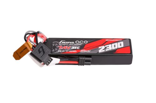 Gens ace G-Tech 2300mAh 2S 7.4V 35C Lipo Battery with iEC2 plug (FOR ARRMA GROM)