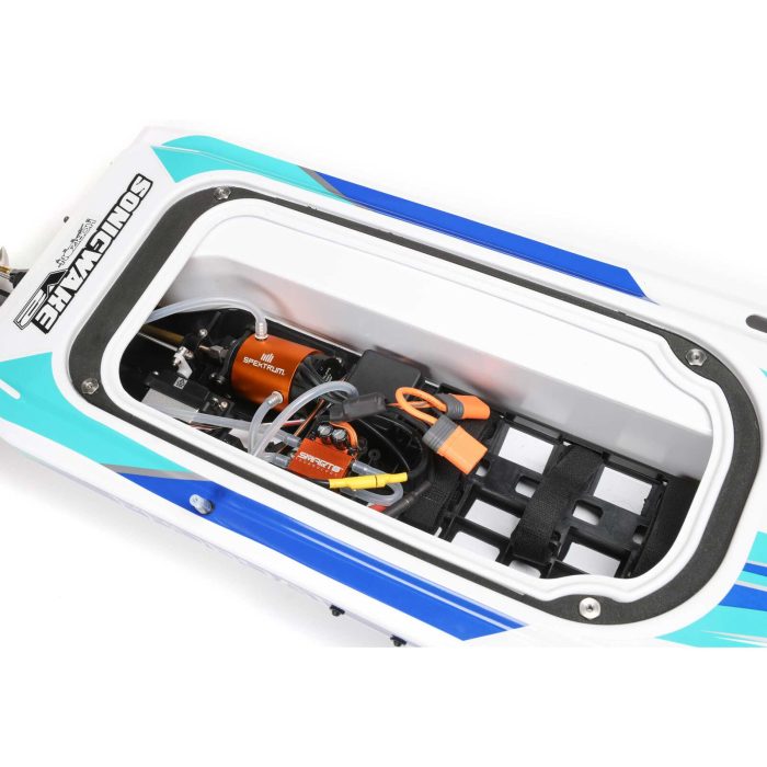 PROBOAT Sonicwake V2 36" Self-Righting Brushless Deep-V RTR, White (without battery - charger) - Image 15