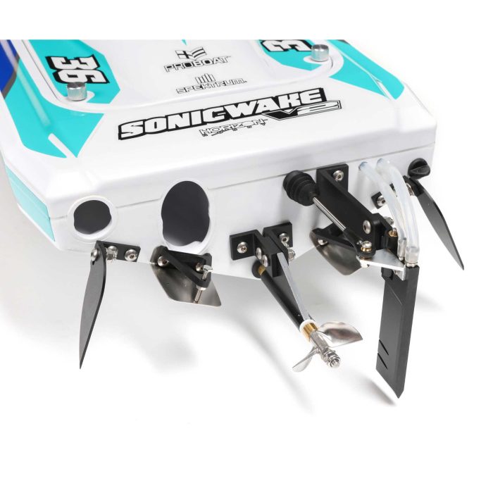 PROBOAT Sonicwake V2 36" Self-Righting Brushless Deep-V RTR, White (without battery - charger) - Image 14