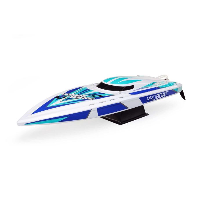 PROBOAT Sonicwake V2 36" Self-Righting Brushless Deep-V RTR, White (without battery - charger) - Image 3