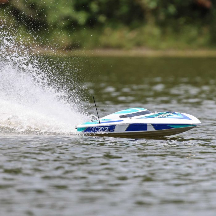 PROBOAT Sonicwake V2 36" Self-Righting Brushless Deep-V RTR, White (without battery - charger) - Image 12
