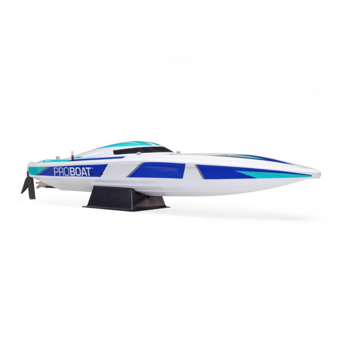 PROBOAT Sonicwake V2 36" Self-Righting Brushless Deep-V RTR, White (without battery - charger) - Image 5