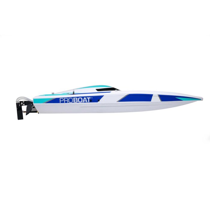 PROBOAT Sonicwake V2 36" Self-Righting Brushless Deep-V RTR, White (without battery - charger) - Image 7