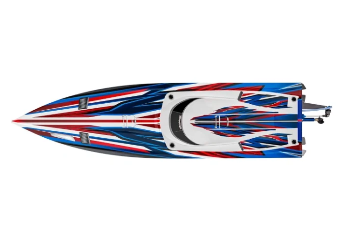 TRAXXAS Spartan-SR BL TQi TSM Self-Righting Red (without battery - charger) 103076-4-RED - Image 2