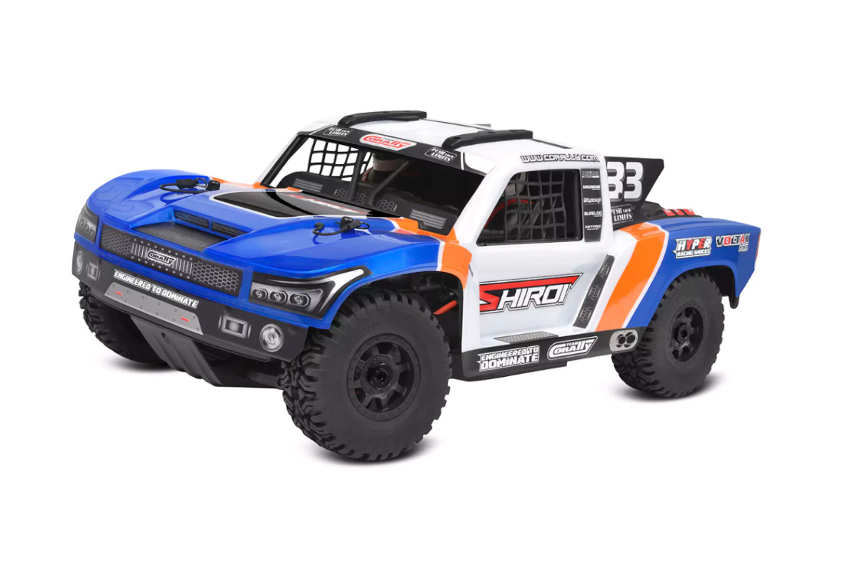 Team Corally SHIROI XP 6S RTR - Blue Brushless Power 6S - No Battery - No Charger