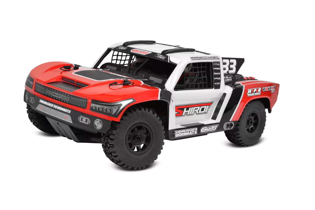 Team Corally SHIROI XP 6S RTR - Red Brushless Power 6S - No Battery - No Charger