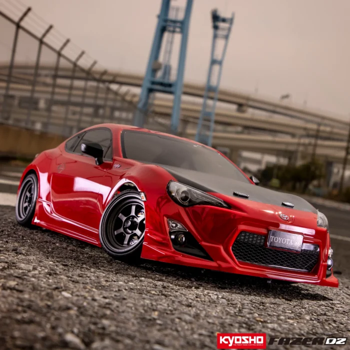 KYOSHO Fazer D2 Toyota 86 GT Tuned Ver. Red 1:10 Drift Readyset (WITHOUT BATTERY - CHARGER) - Image 3
