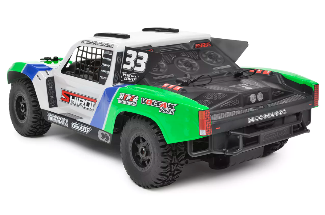 Team Corally SHIROI XP 6S RTR - Green Brushless Power 6S - No Battery - No Charger - Image 2
