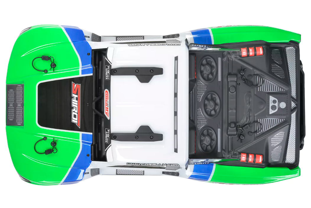 Team Corally SHIROI XP 6S RTR - Green Brushless Power 6S - No Battery - No Charger - Image 11