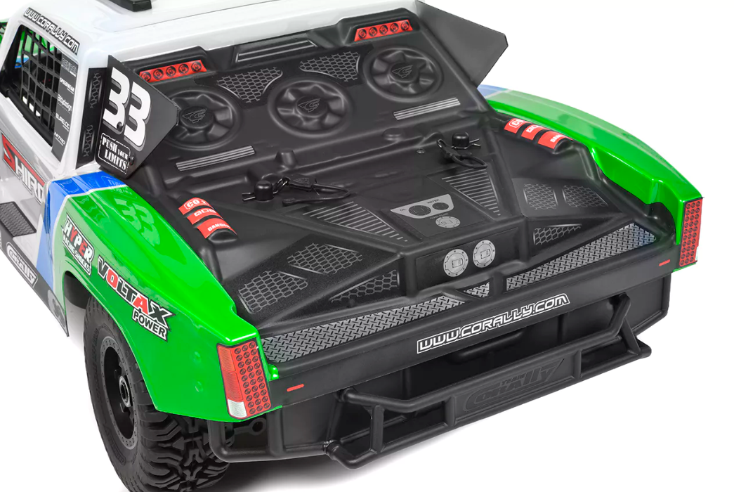 Team Corally SHIROI XP 6S RTR - Green Brushless Power 6S - No Battery - No Charger - Image 6