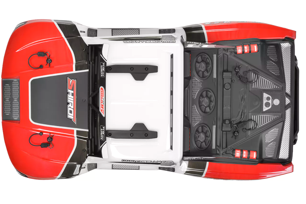 Team Corally SHIROI XP 6S RTR - Red Brushless Power 6S - No Battery - No Charger - Image 12