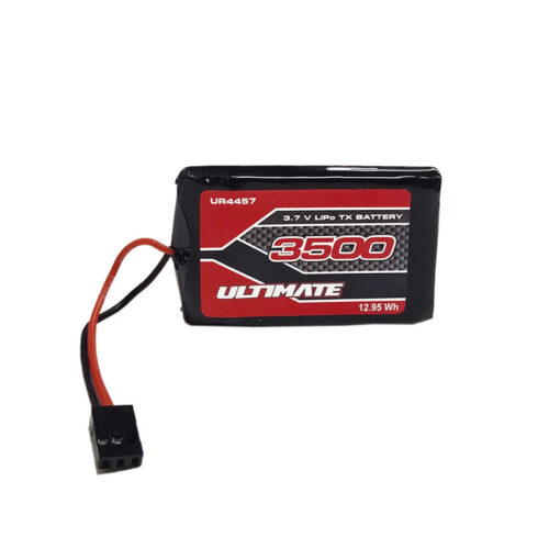 ULTIMATE 3.7v. 3500mAh LiPo TRANSMITER BATTERY PACK JR (SANWA MT5-MT44-M17)