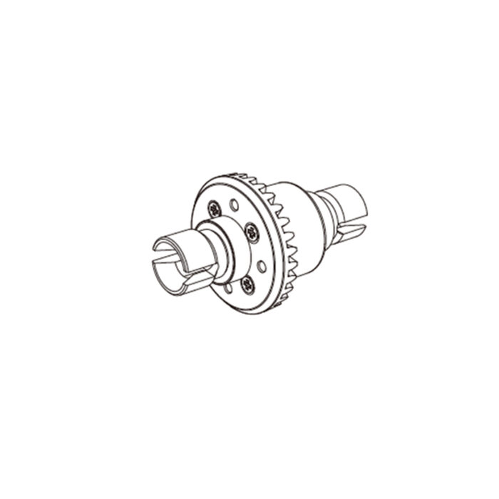 MJX Full metal Gear differential box MX-16420Y