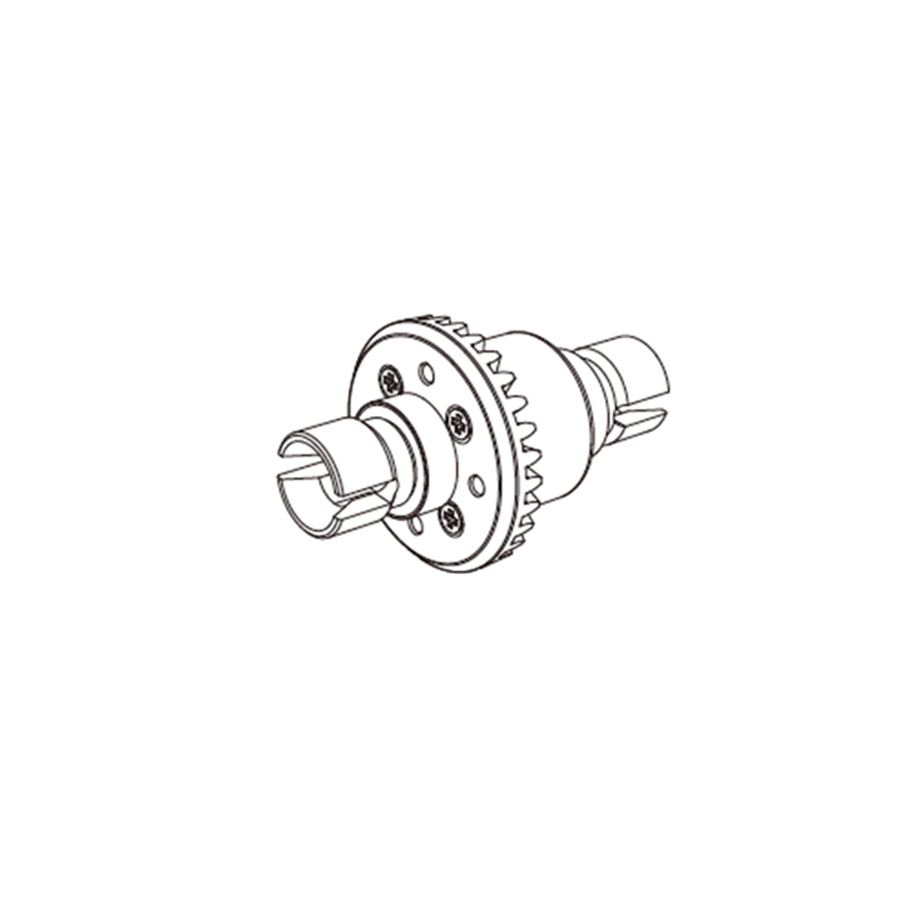 MJX Full metal Gear differential box MX-16420Y