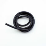 ULTIMATE SILICONE FUEL LINE HI-RESISTANCE BLACK 1m.