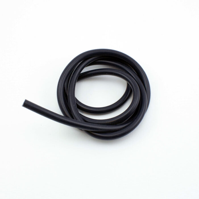 ULTIMATE SILICONE FUEL LINE HI-RESISTANCE BLACK 1m.