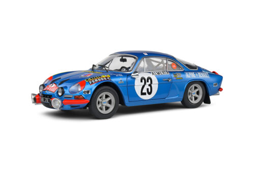 SOLIDO 1/18  - RENAULT - ALPINE A110 1600S (night version) N 23 RALLY MONTECARLO 1972 JEAN PIERRE NICOL 1804208AS - MICHEL VIAL