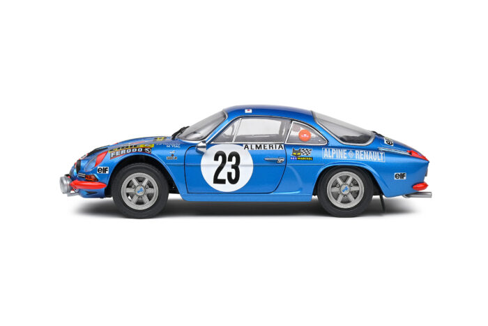 SOLIDO 1/18  - RENAULT - ALPINE A110 1600S (night version) N 23 RALLY MONTECARLO 1972 JEAN PIERRE NICOL 1804208AS - MICHEL VIAL - Image 2